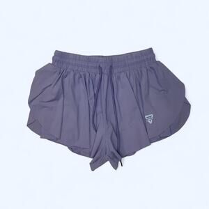 Running purple shorts size m